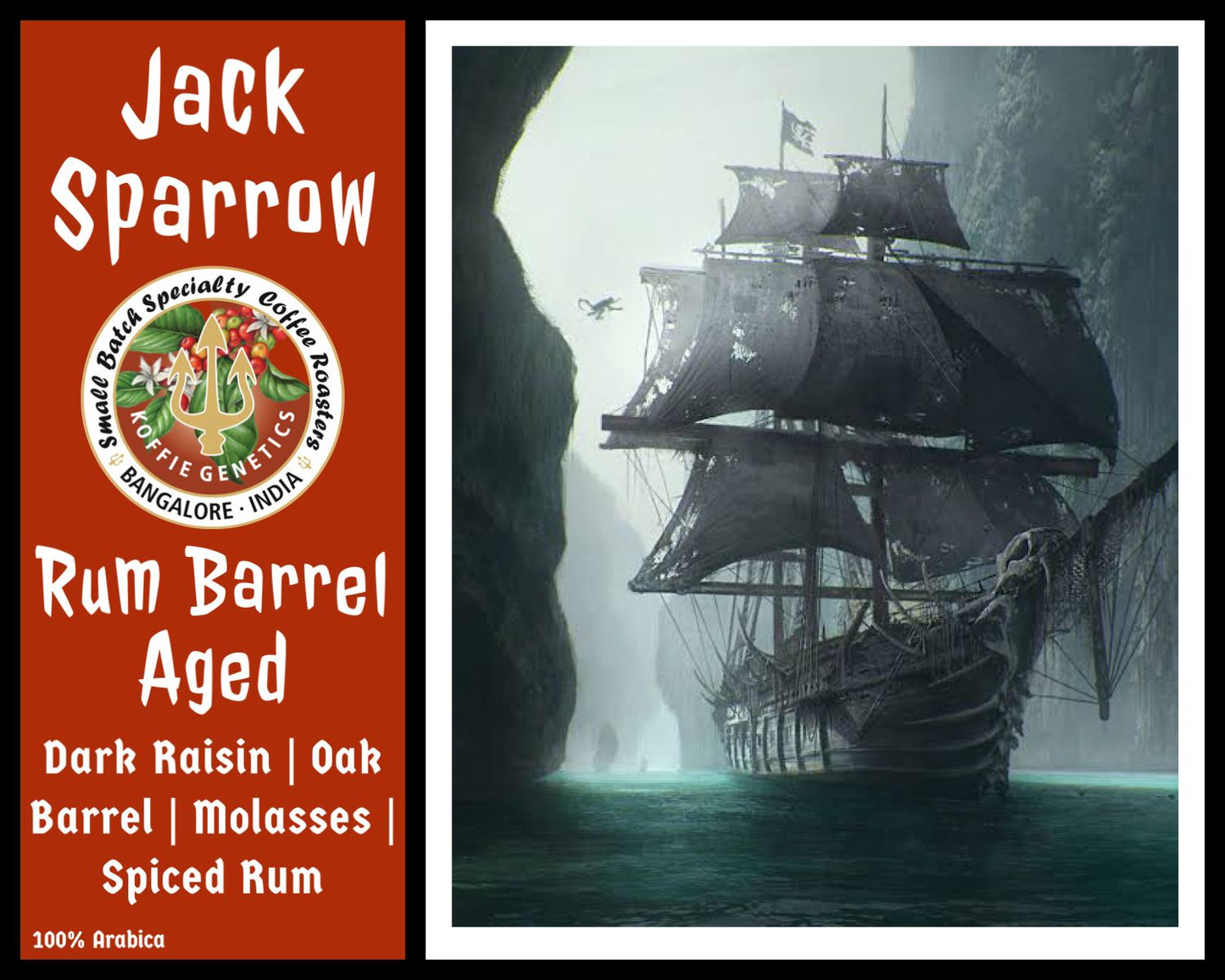 Jack Sparrow - Rum Barrel Aged Coffee