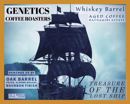 Treasure of the lost ship - Whiskey Barrel Aged Coffee